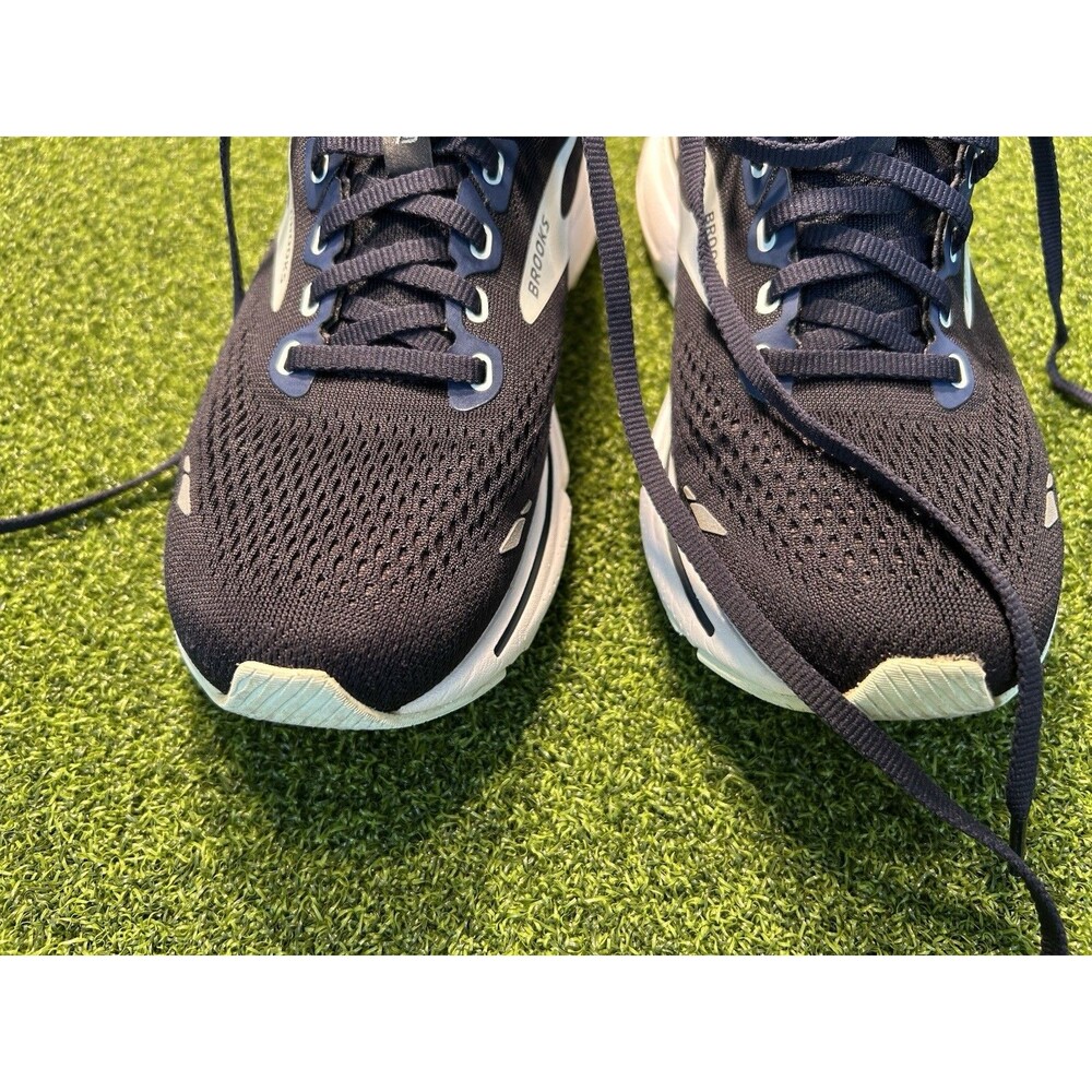 Brooks Ghost 15 Women’s Navy Blue Aluminum Running Shoes 1203801B450 Size 8.5 B - Picture 4 of 10